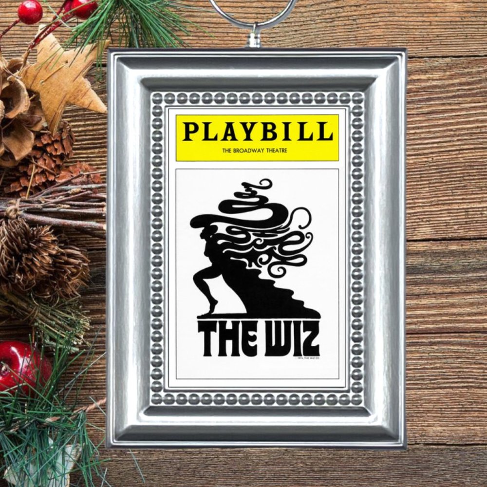 The Wiz Broadway Musical Playbill Christmas Tree‎ Ornament
